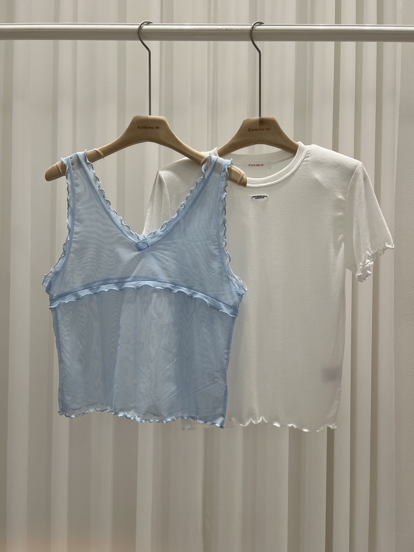 IF YOU SAY SO/PLUM-Q韓國東大門直郵女裝新品推薦套裝網狀IF YOU SAY SO/PLUM-Q套裝