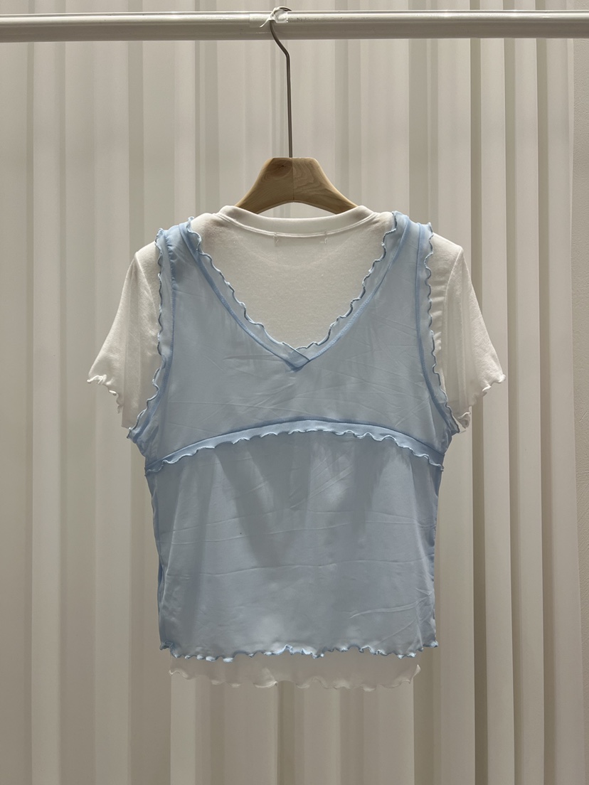 IF YOU SAY SO/PLUM-Q韓國東大門直郵女裝新品推薦套裝網狀IF YOU SAY SO/PLUM-Q套裝