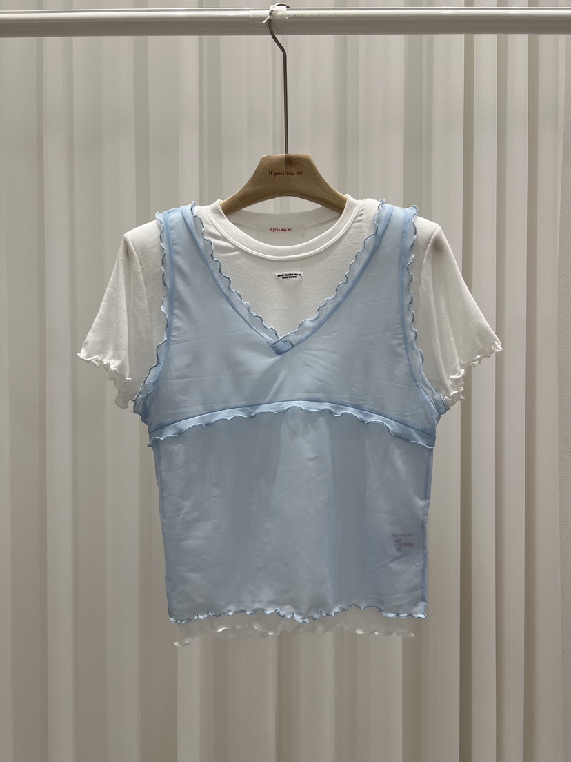 IF YOU SAY SO/PLUM-Q韓國東大門直郵女裝新品推薦套裝網狀IF YOU SAY SO/PLUM-Q套裝圖色3