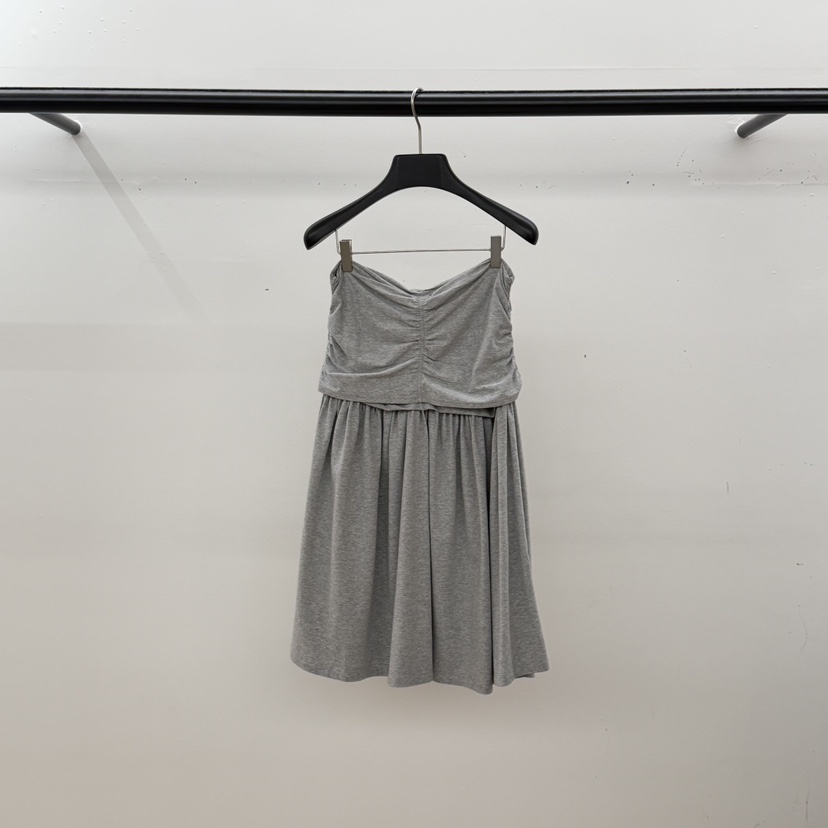 ID韓國直郵女裝新款熱賣人氣時尚休閑職業推薦連衣裙褶皺ID連衣裙圖色2