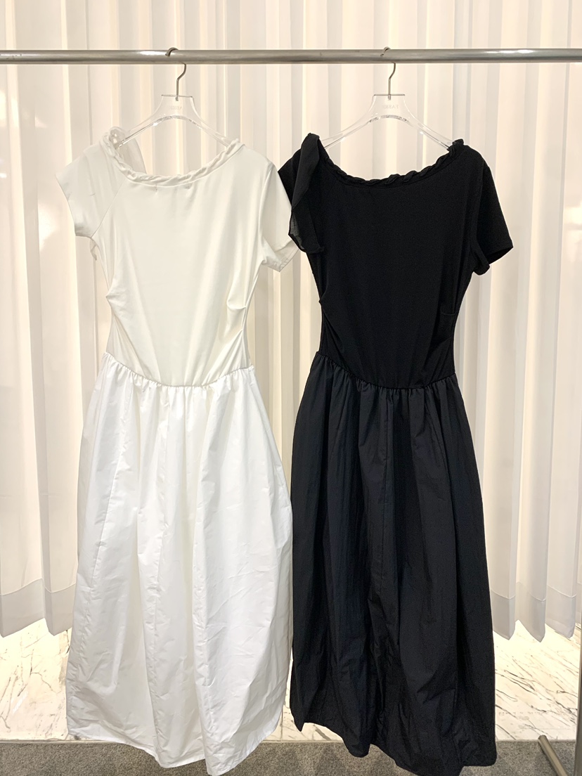 FABRIC韓國代購女士新品時尚人氣休閑職業26夏季連衣裙絲帶FABRIC連衣裙