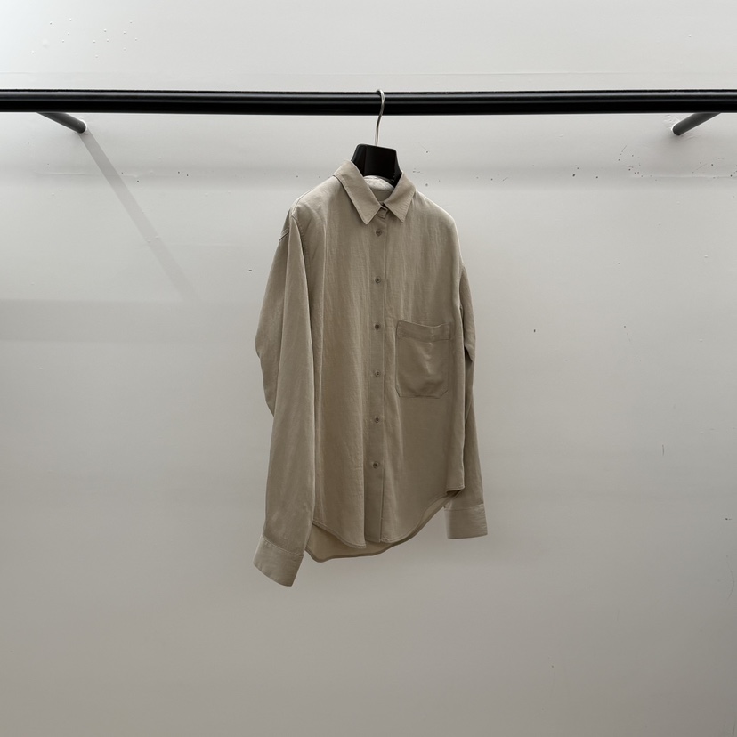 ID韓國直郵女士新款推薦時尚休閑熱賣職業襯衫蕾絲衫亞麻ID襯衫/蕾絲衫圖色2