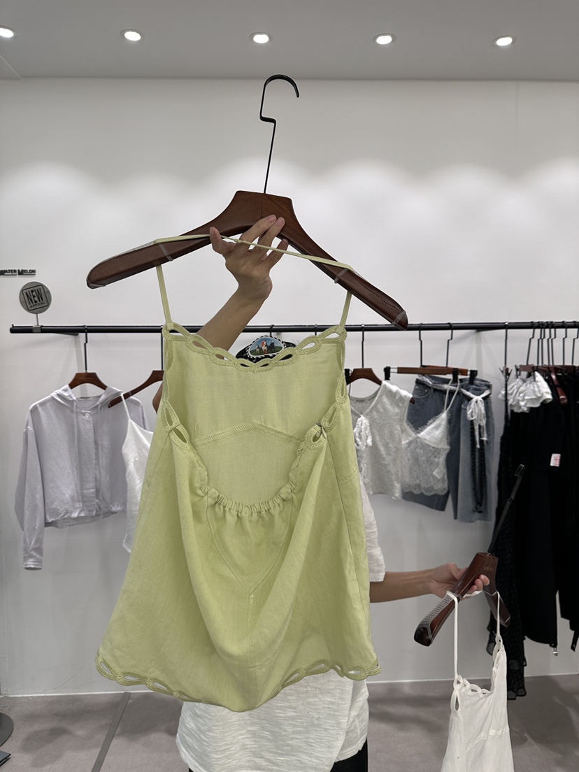 WATERMELON韓國東大門直郵女裝新款26春夏時尚吊帶背心花朵WATER MELON吊帶/背心