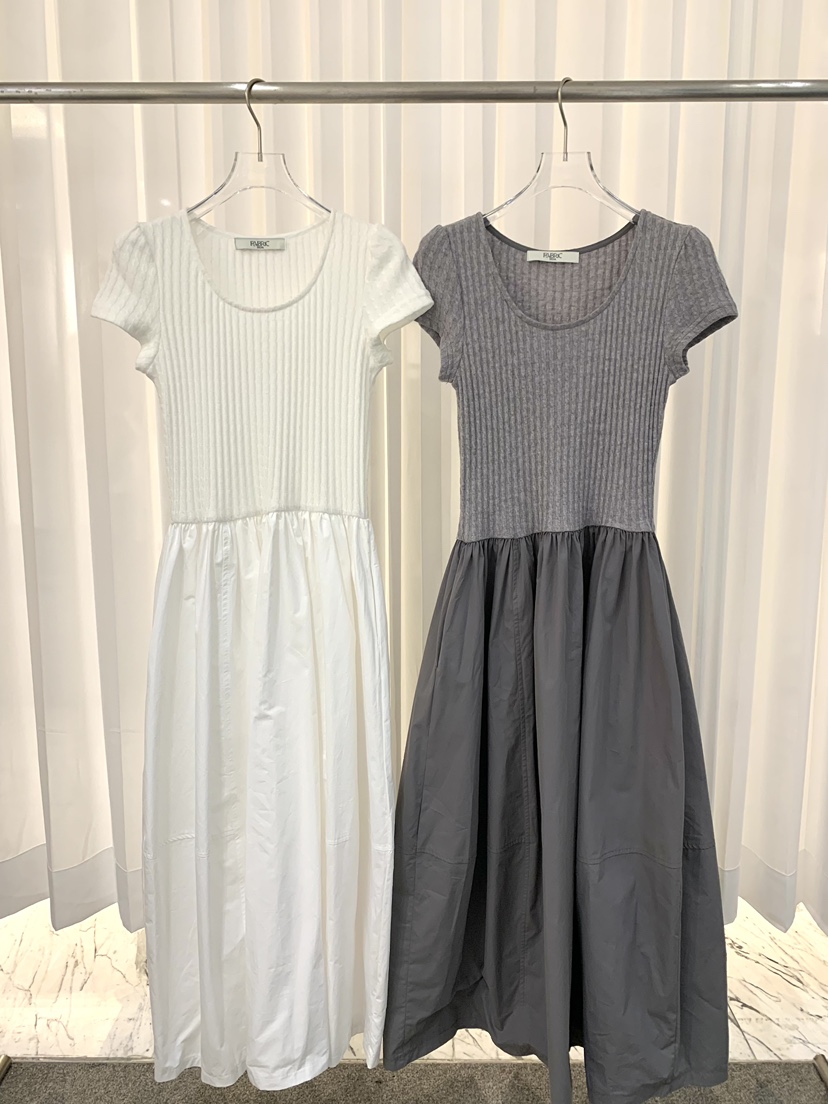 FABRIC韓國直郵女士新款時尚26夏季推薦職業休閑人氣連衣裙FABRIC連衣裙