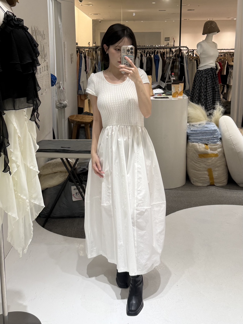 FABRIC韓國直郵女士新款時尚26夏季推薦職業休閑人氣連衣裙FABRIC連衣裙