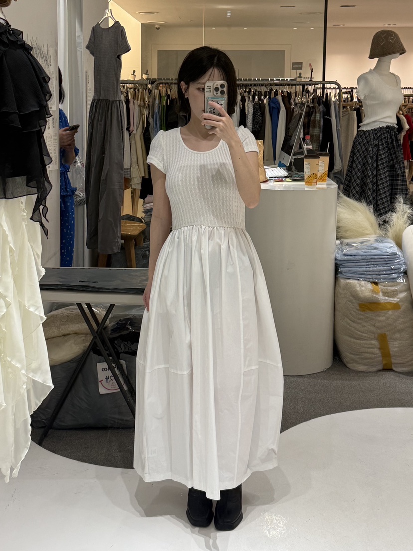 FABRIC韓國直郵女士新款時尚26夏季推薦職業休閑人氣連衣裙FABRIC連衣裙