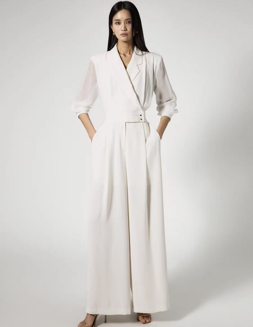 HERISH-HAUTE韓國直郵女士新款26夏季職業推薦休閑連體褲Herish-Haute-A連體褲