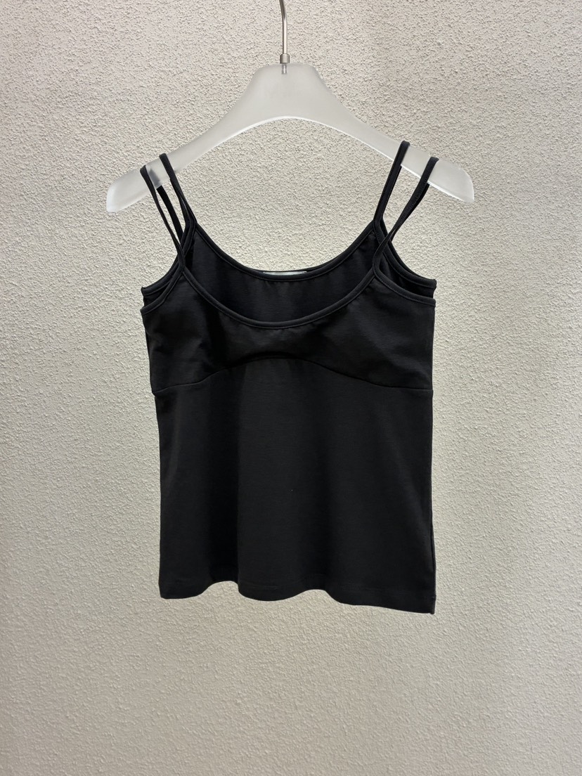 MWE韓國直郵女士新款時尚人氣26春夏26夏季熱賣推薦吊帶背心MWE吊帶/背心圖色2墨色