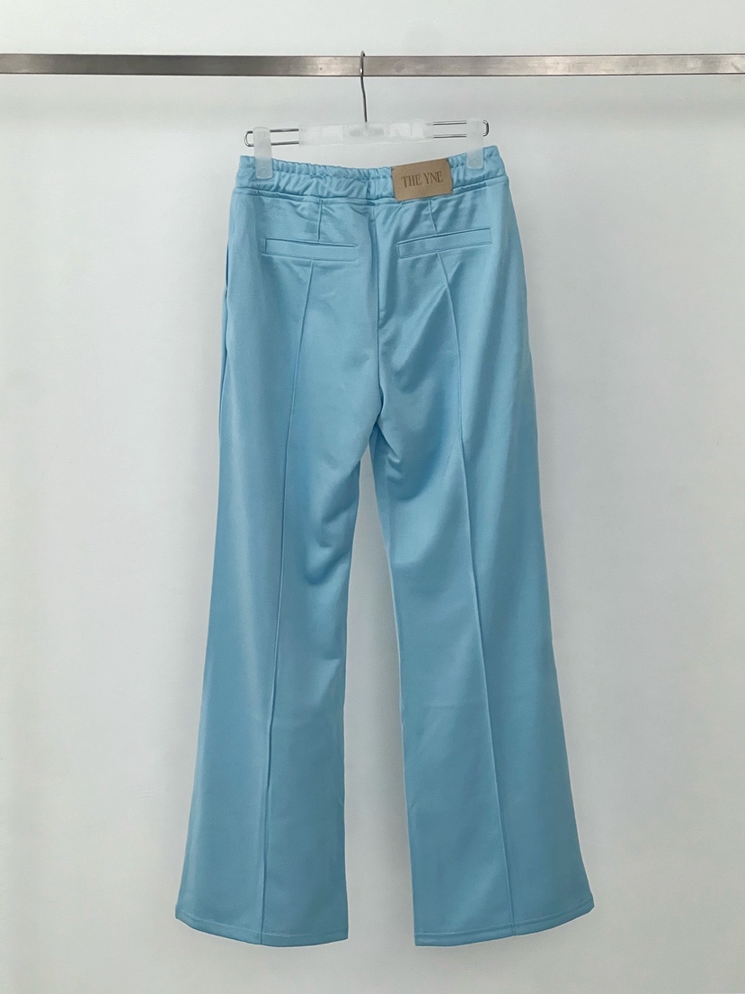 BETTER韓國東大門代購女裝新品熱賣26春夏休閑褲喇叭褲褶裥BETTER休閑褲