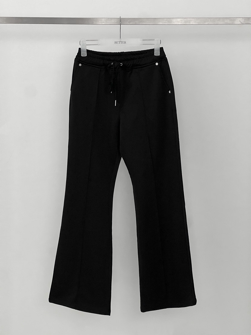 BETTER韓國東大門代購女裝新品熱賣26春夏休閑褲喇叭褲褶裥BETTER休閑褲圖色3