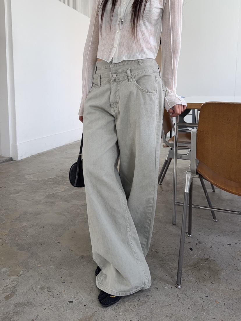 ACME韓國直郵實拍女士新品熱賣26春夏休閑26夏季人氣休閑褲ACME休閑褲