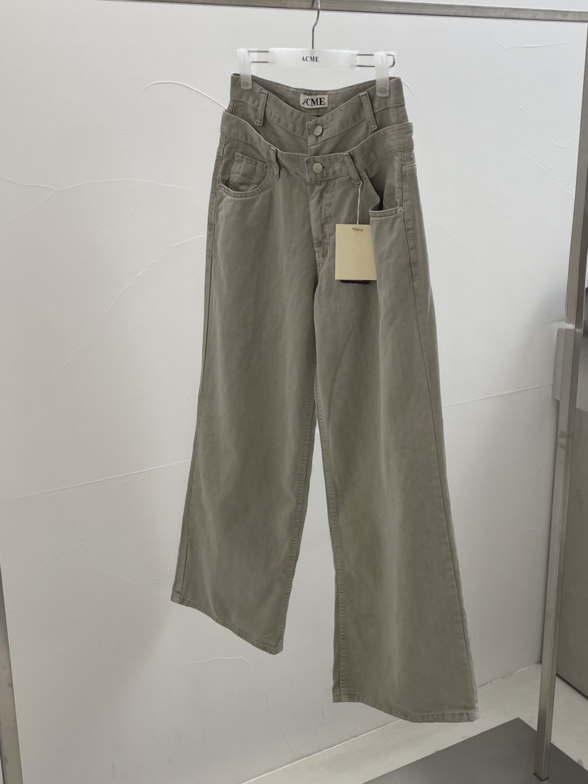 ACME韓國直郵實拍女士新品熱賣26春夏休閑26夏季人氣休閑褲ACME休閑褲圖色1