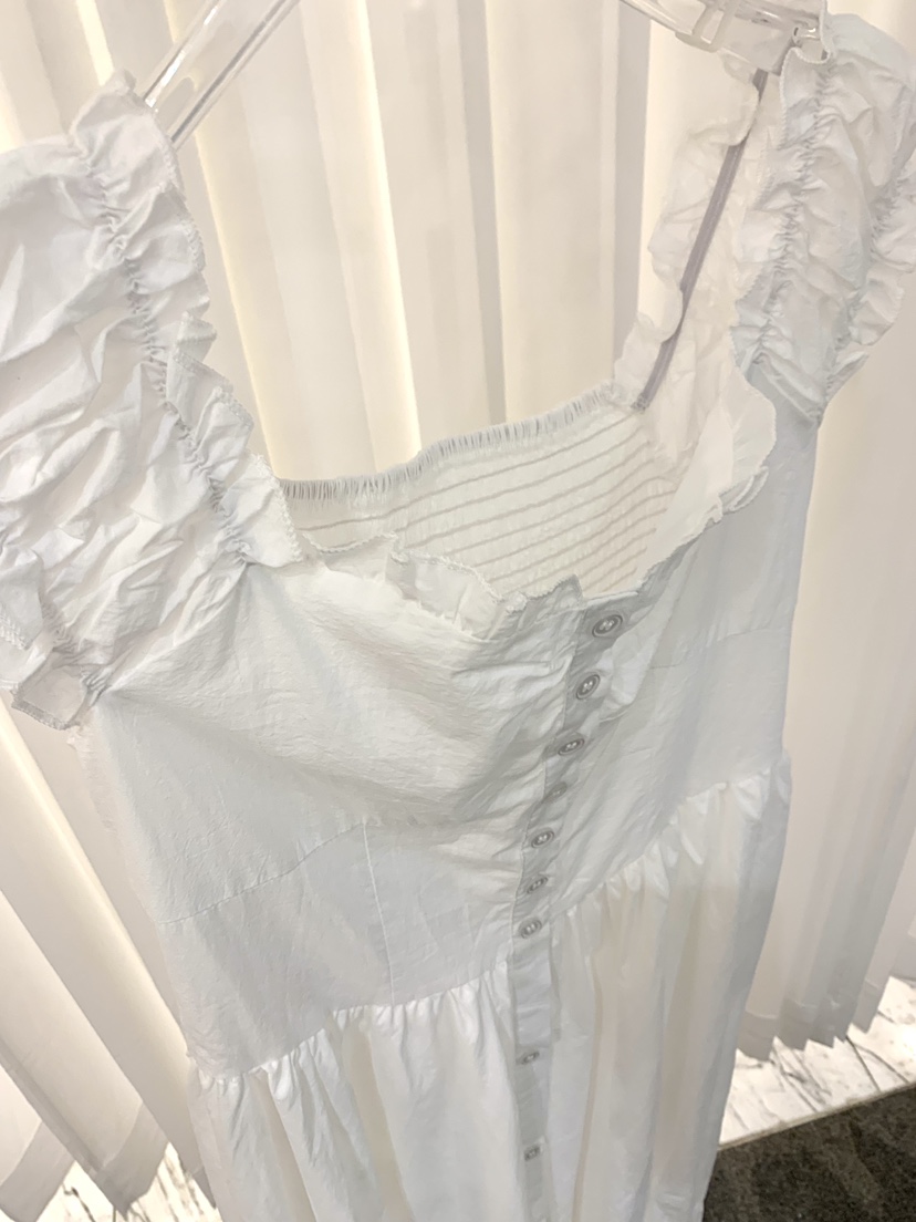 FABRIC韓國直郵實拍女士新款熱賣時尚人氣推薦休閑連衣裙FABRIC連衣裙