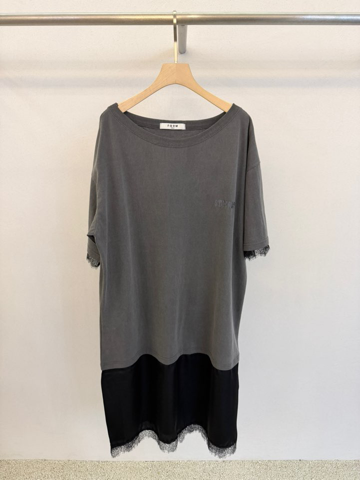 FORM韓國代購女裝新品推薦熱賣26夏季26春夏時尚連衣裙圓領FORM連衣裙圖色2