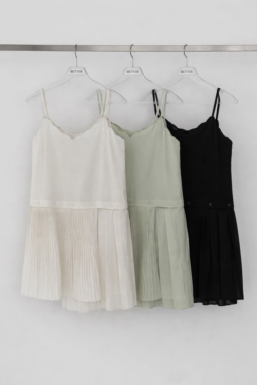 BETTER韓國直郵女裝新款熱賣26春夏26夏季推薦休閑連衣裙BETTER連衣裙