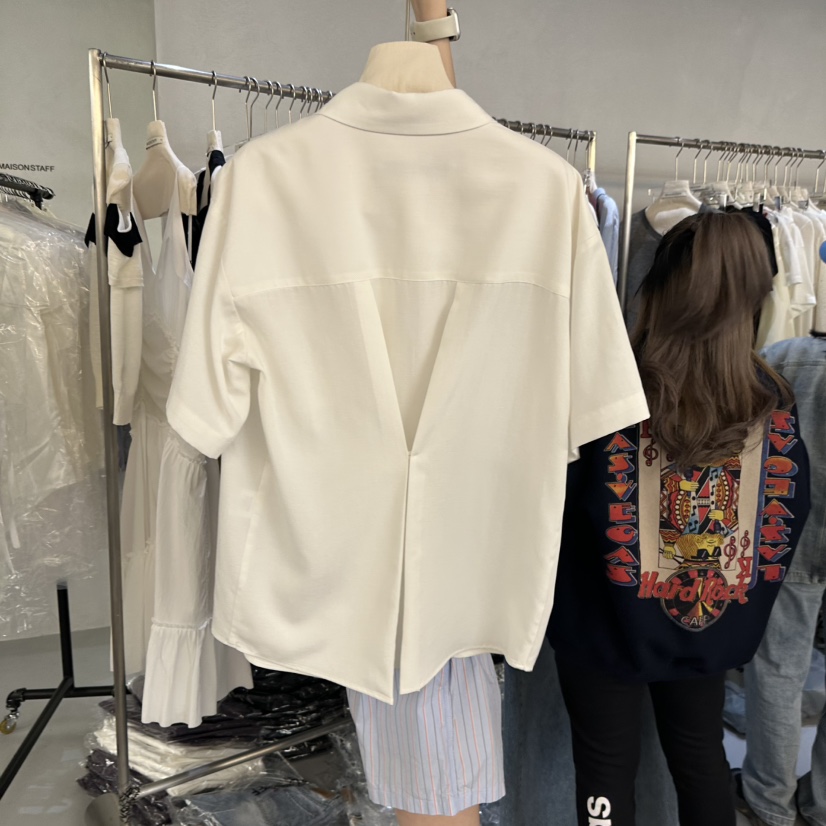 DOUBLE STANDARD/LE SMOKING/MAISONSTAFF東大門實拍韓國女裝新品26春夏襯衫蕾絲衫MAISONSTAFF襯衫/蕾絲衫