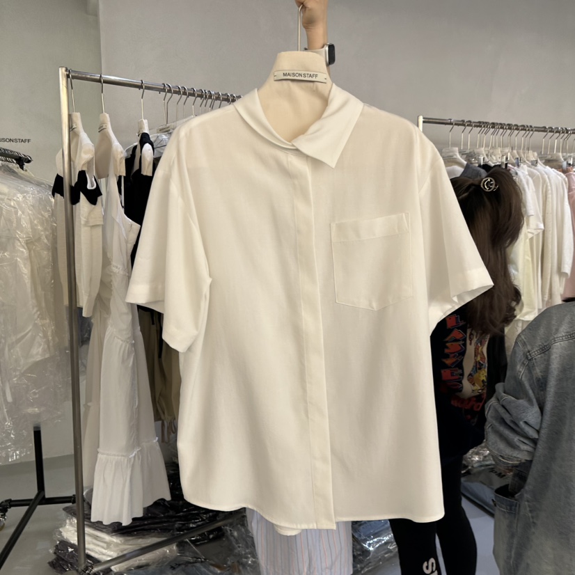 DOUBLE STANDARD/LE SMOKING/MAISONSTAFF東大門實拍韓國女裝新品26春夏襯衫蕾絲衫MAISONSTAFF襯衫/蕾絲衫圖色1