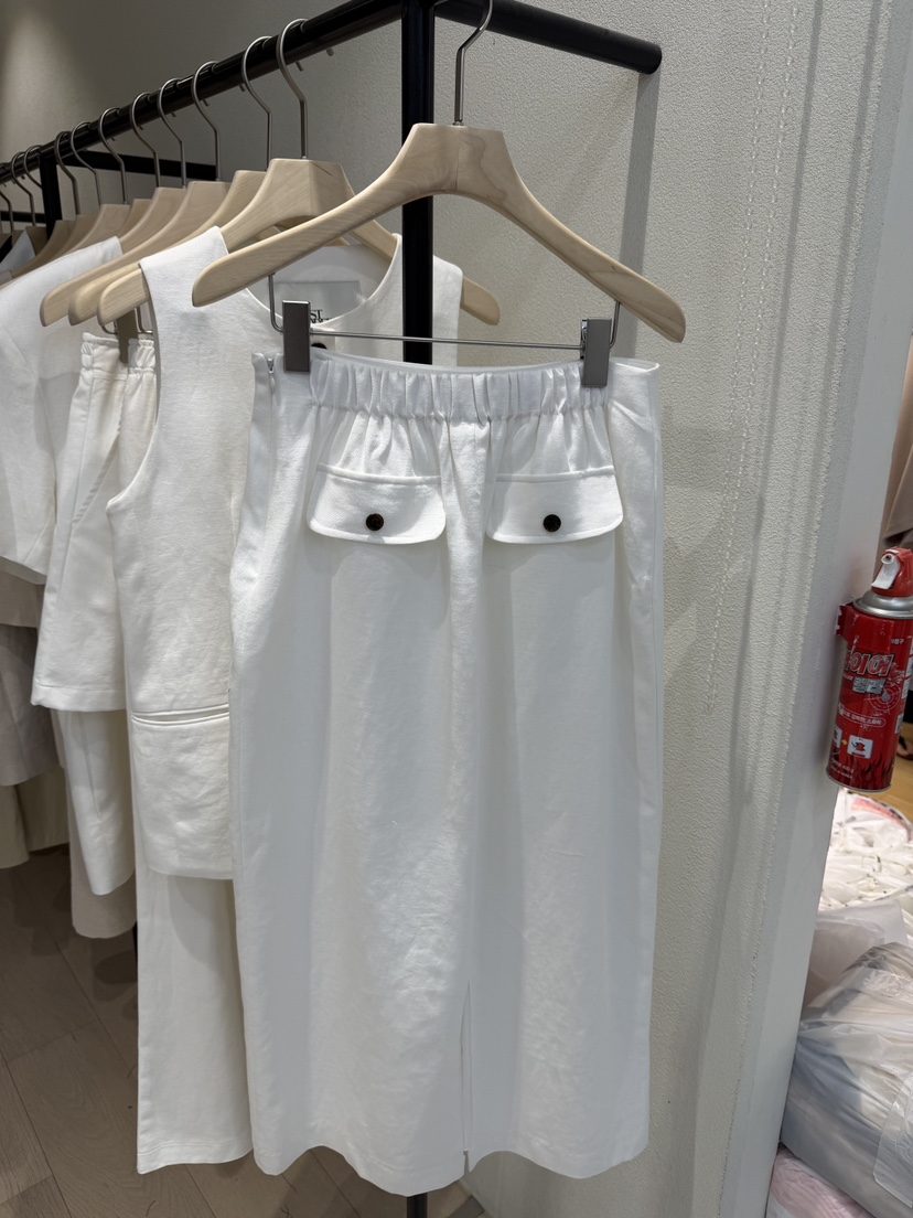 POSTMODERN韓國東大門代購女士新款時尚人氣推薦26春夏長裙POSTMODERN長裙