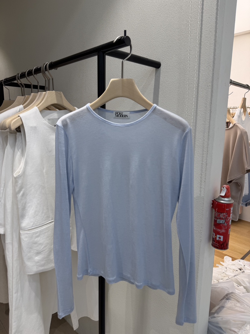POSTMODERN東大門實拍韓國女裝新品推薦時尚人氣熱賣長袖T恤POSTMODERN長袖T恤圖色2