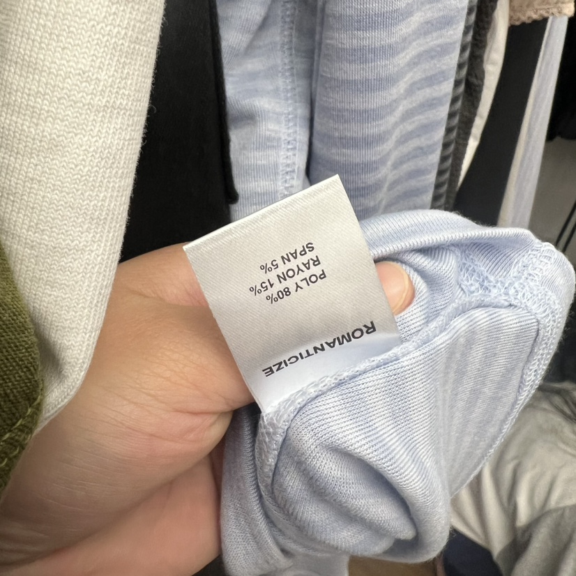 ROMANTICIZE韓國直郵女裝新品熱賣人氣休閑職業長袖T恤條紋ROMANTICIZE長袖T恤