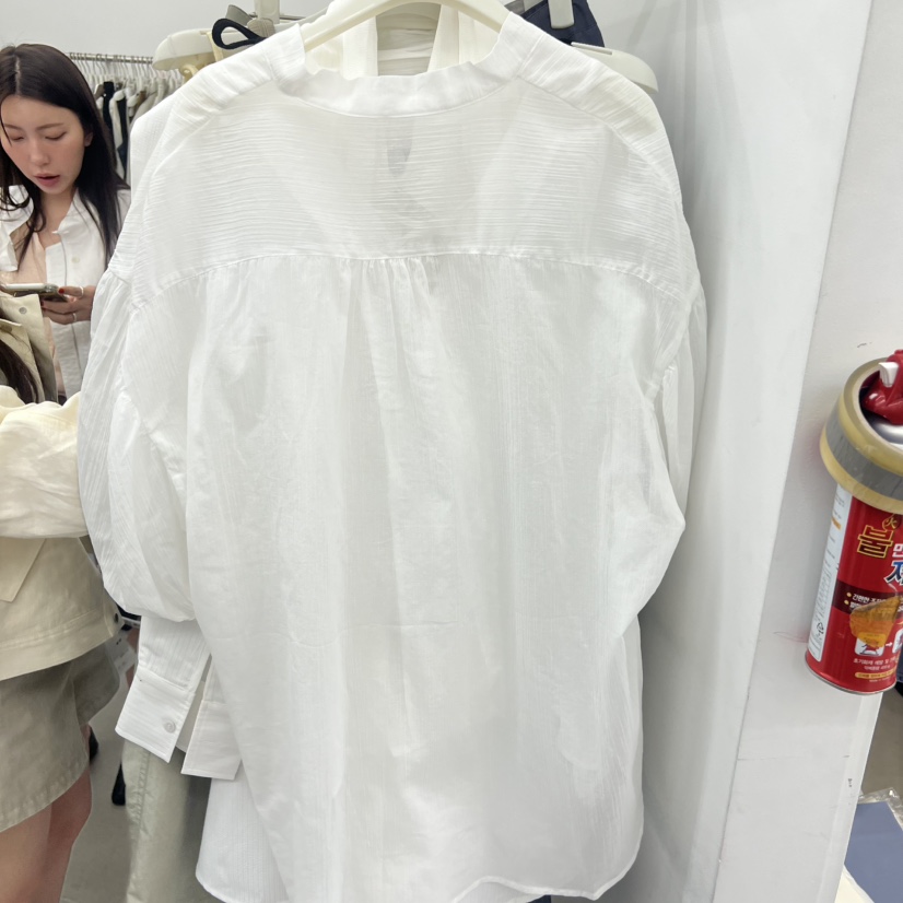 BREATHE韓國直郵女裝新款26春夏26夏季職業推薦襯衫蕾絲衫BREATHE襯衫/蕾絲衫