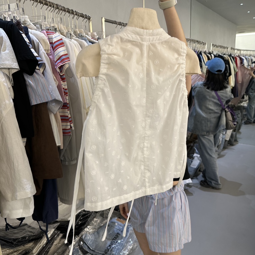 DOUBLE STANDARD/LE SMOKING/MAISONSTAFF東大門實拍韓國女士新品26春夏吊帶背心MAISONSTAFF吊帶/背心