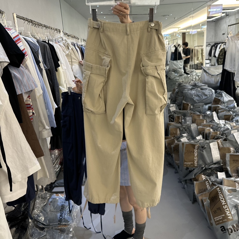 DOUBLE STANDARD/LE SMOKING/MAISONSTAFF韓國東大門代購女士新款職業休閑褲MAISONSTAFF休閑褲