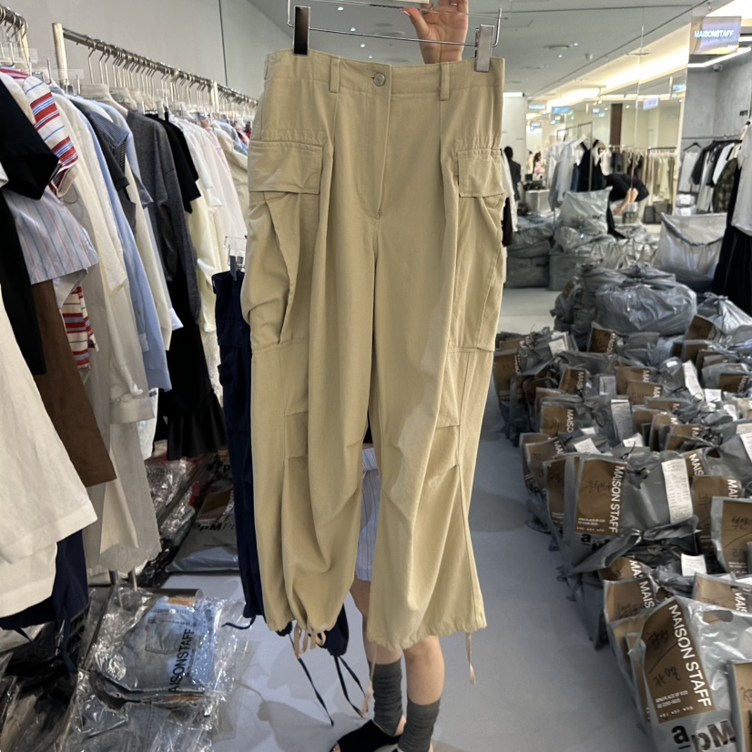 DOUBLE STANDARD/LE SMOKING/MAISONSTAFF韓國東大門代購女士新款職業休閑褲MAISONSTAFF休閑褲圖色1