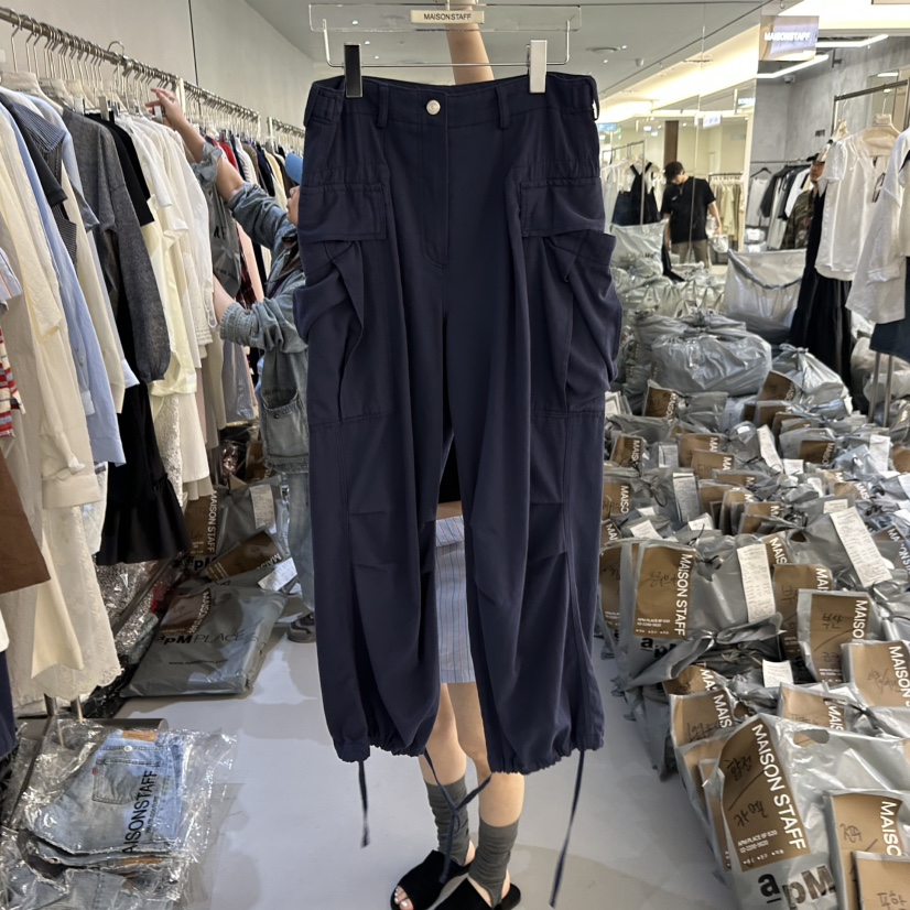 DOUBLE STANDARD/LE SMOKING/MAISONSTAFF韓國東大門代購女士新款職業休閑褲MAISONSTAFF休閑褲圖色2