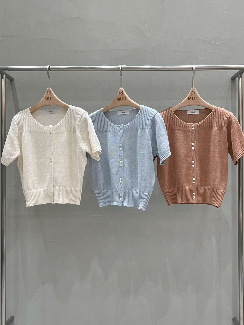 THE MUI韓國直郵女裝新款人氣職業推薦時尚休閑26春夏針織衫THE MUI針織衫