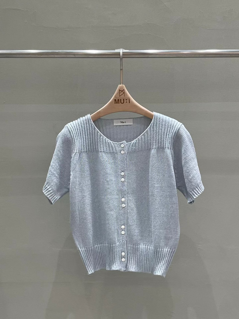 THE MUI韓國直郵女裝新款人氣職業推薦時尚休閑26春夏針織衫THE MUI針織衫圖色1