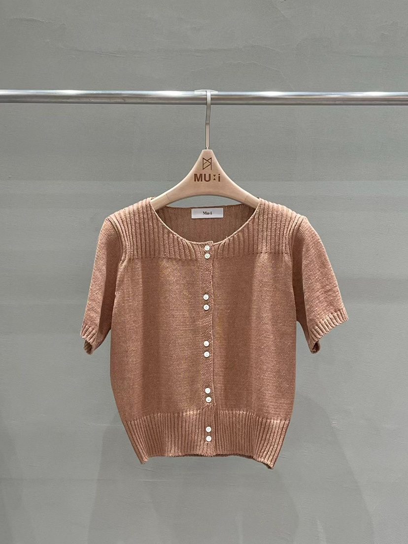 THE MUI韓國直郵女裝新款人氣職業推薦時尚休閑26春夏針織衫THE MUI針織衫圖色2