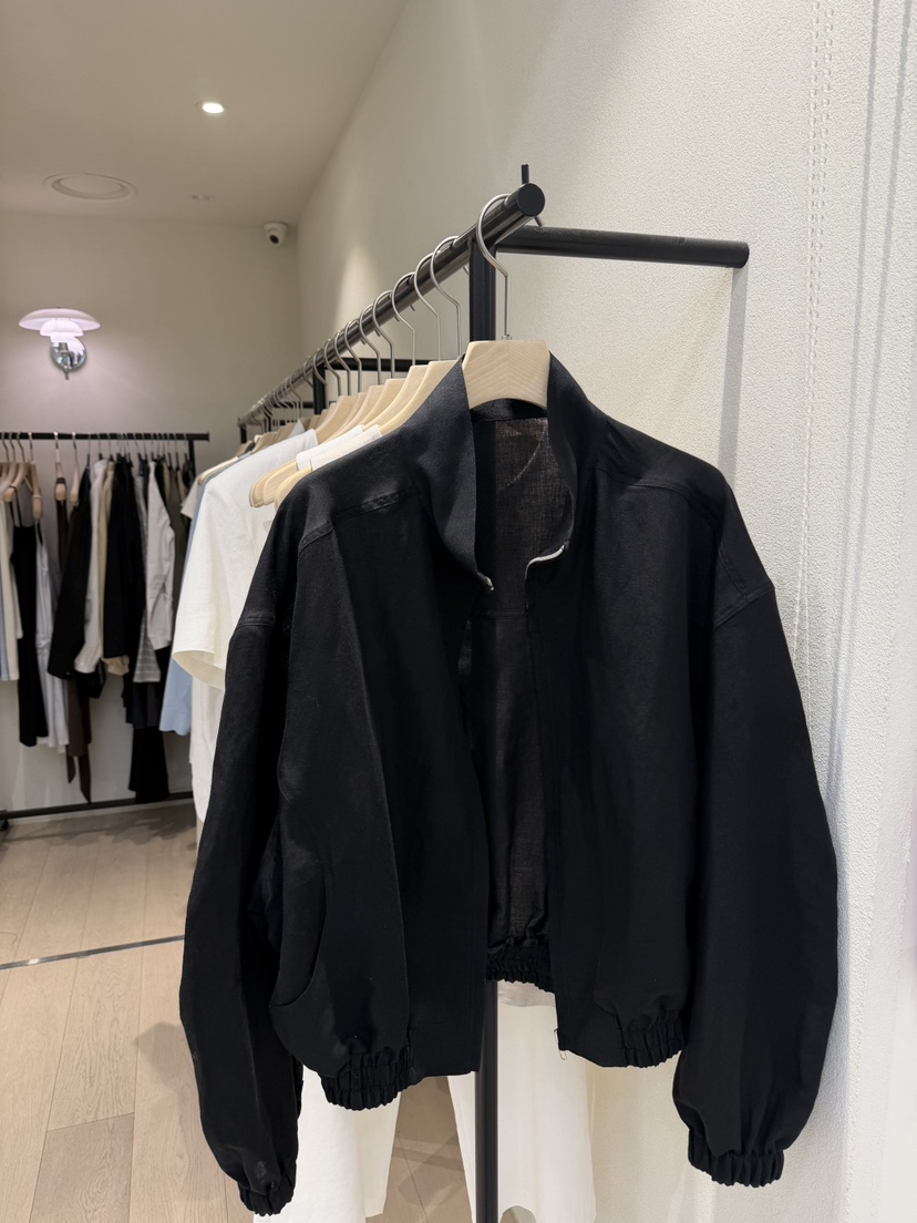 POSTMODERN韓國直郵女士新款人氣職業推薦26春夏夾克亞麻POSTMODERN夾克圖色2