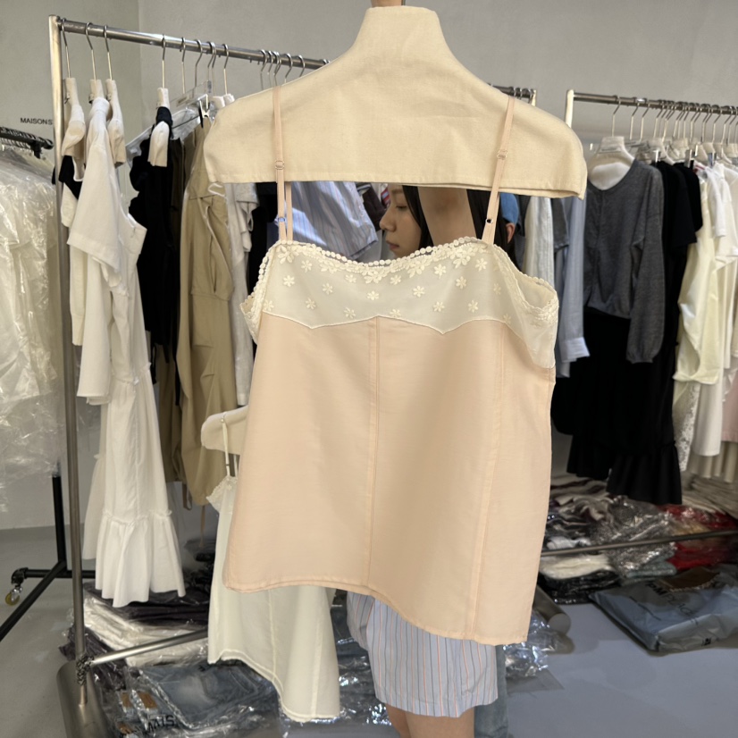 DOUBLE STANDARD/LE SMOKING/MAISONSTAFF韓國東大門代購女士新品26夏季吊帶背心MAISONSTAFF吊帶/背心