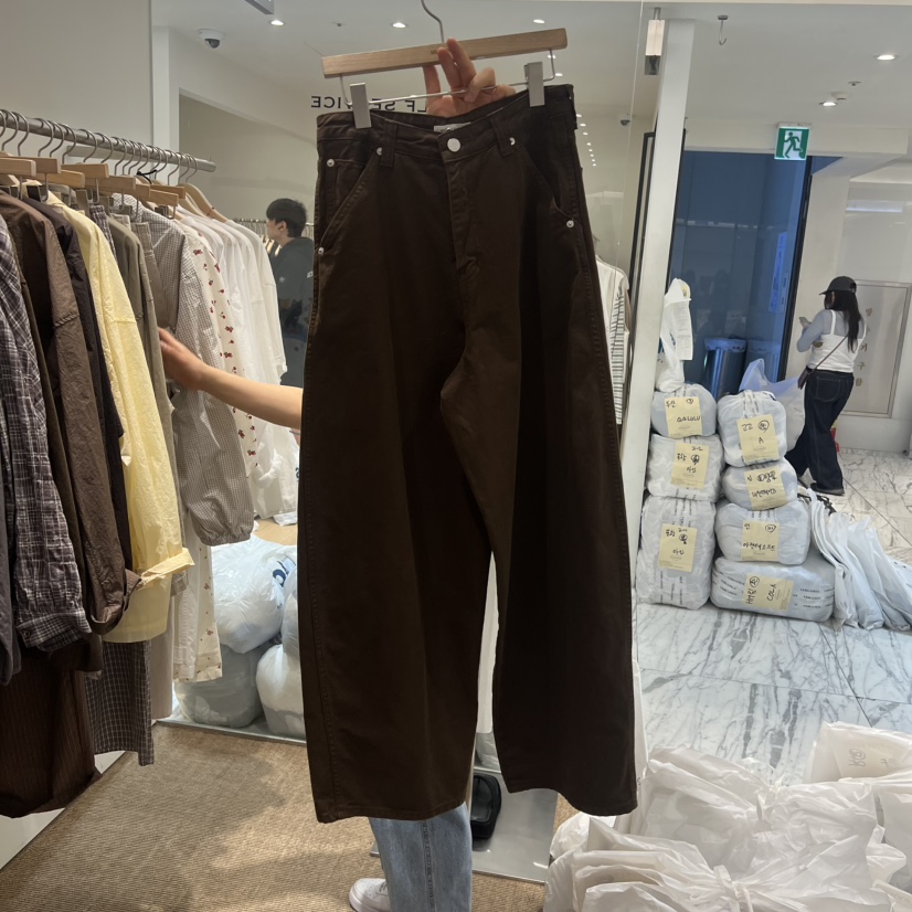 SELF SERVICE東大門實拍韓國女士新款休閑26夏季26春夏休閑褲SELF SERVICE休閑褲圖色1