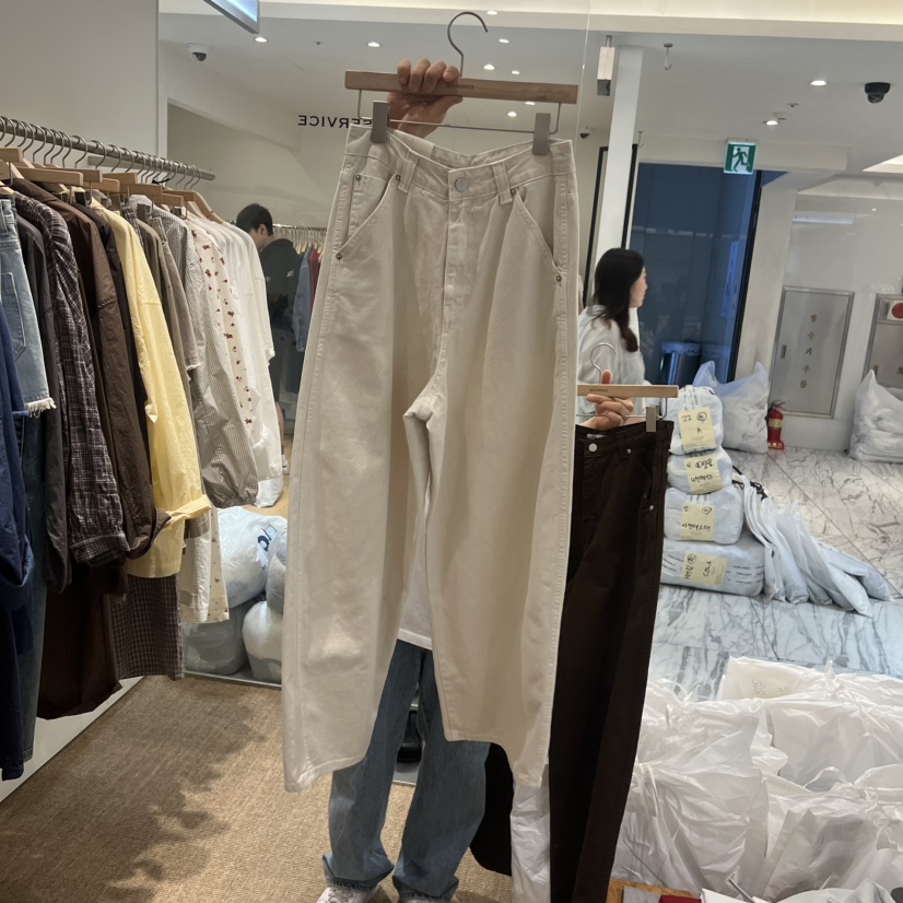 SELF SERVICE東大門實拍韓國女士新款休閑26夏季26春夏休閑褲SELF SERVICE休閑褲圖色2