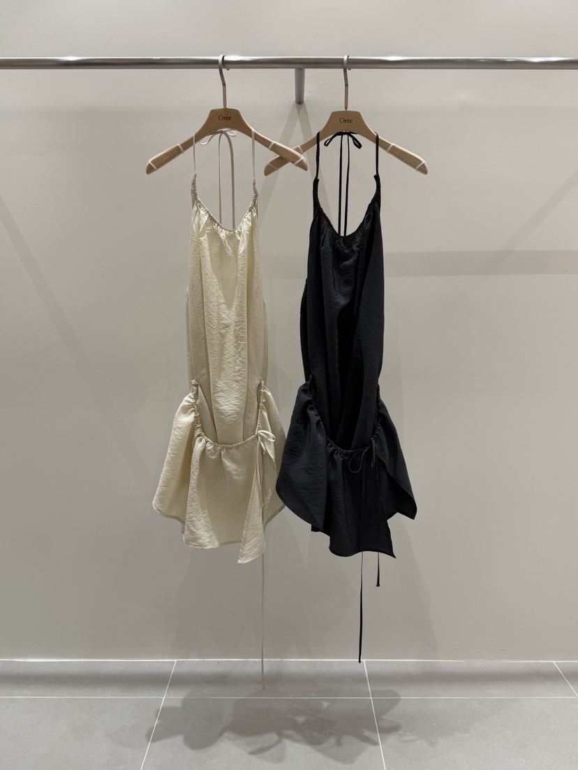 OREE韓國直郵實拍女裝新款時尚職業26春夏人氣熱賣連衣裙OREE連衣裙