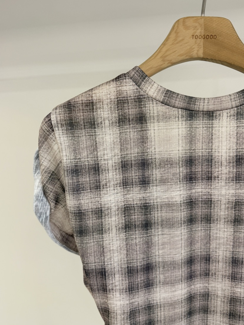 TOOGOOD東大門實拍韓國女士新款時尚熱賣人氣吊帶背心格紋TOOGOOD吊帶/背心