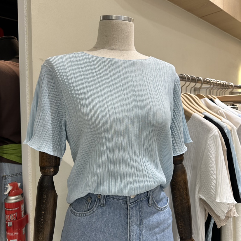 VINTAGE VIBE東大門實拍韓國女裝新品26夏季時尚人氣T恤VINTAGE VIBET恤圖色1