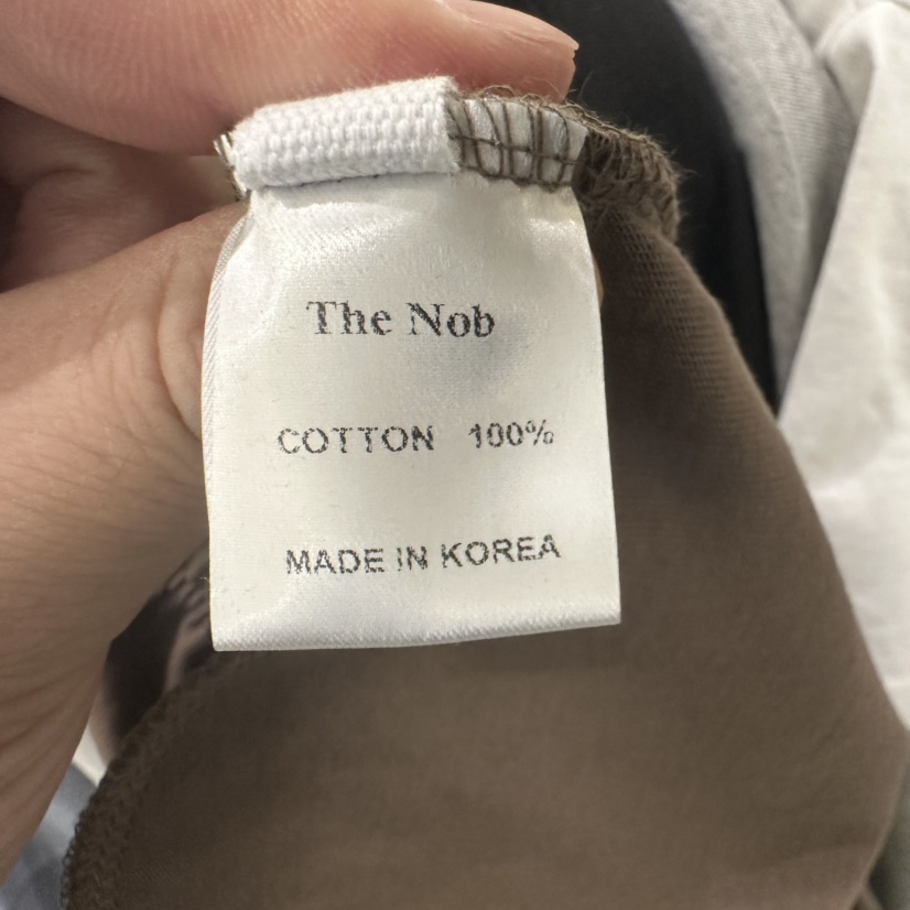 NOB韓國東大門代購女士新款時尚職業人氣26夏季休閑褲鏤空The Nob休閑褲