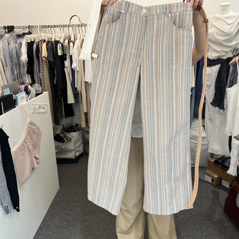 MAG韓國東大門代購女裝新品26夏季人氣時尚熱賣休閑褲皮褲MAG休閑褲圖色1