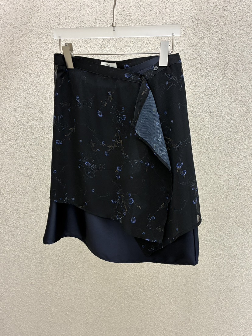 MWE韓國東大門代購女裝新品26春夏推薦職業時尚半身裙中短裙MWE半身裙/中短裙圖色2