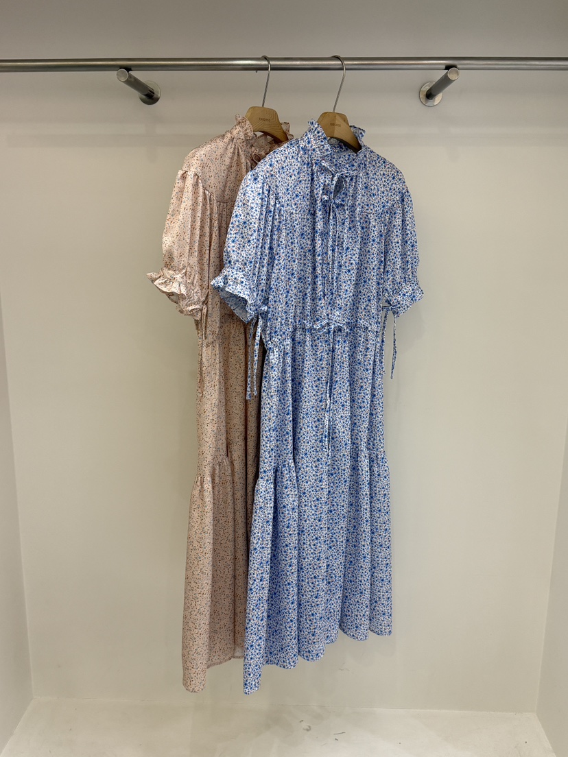 TOOGOOD東大門實拍韓國女士新品職業26春夏26夏季連衣裙荷葉邊TOOGOOD連衣裙