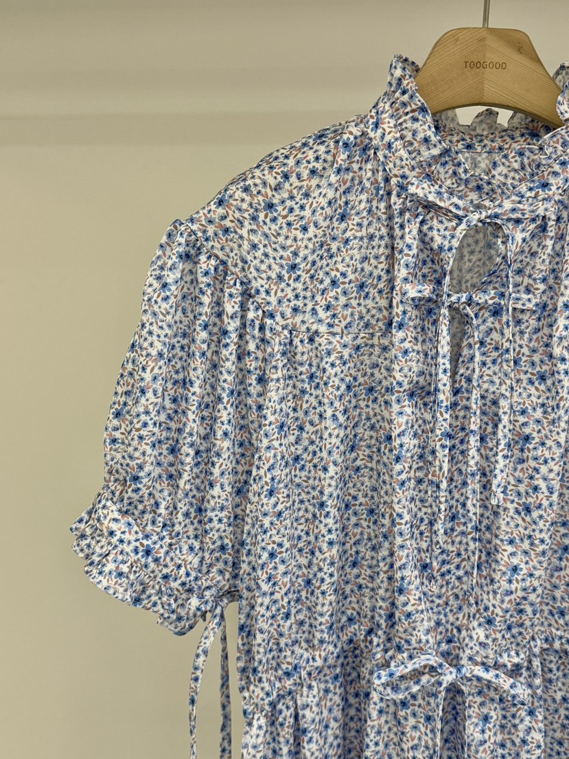 TOOGOOD東大門實拍韓國女士新品職業26春夏26夏季連衣裙荷葉邊TOOGOOD連衣裙