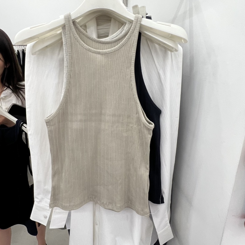 BREATHE東大門實拍韓國女裝新款人氣推薦休閑26夏季吊帶背心棉BREATHE吊帶/背心圖色1