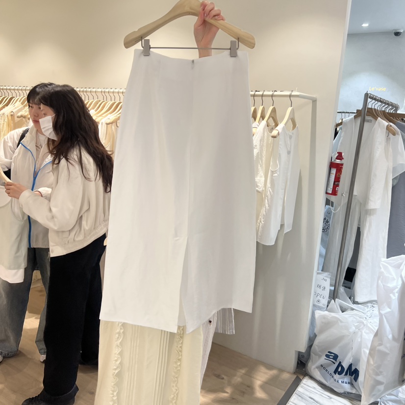 LIFFEY韓國直郵女裝新款26夏季26春夏時尚人氣長裙百褶褶裙LIFFEY長裙