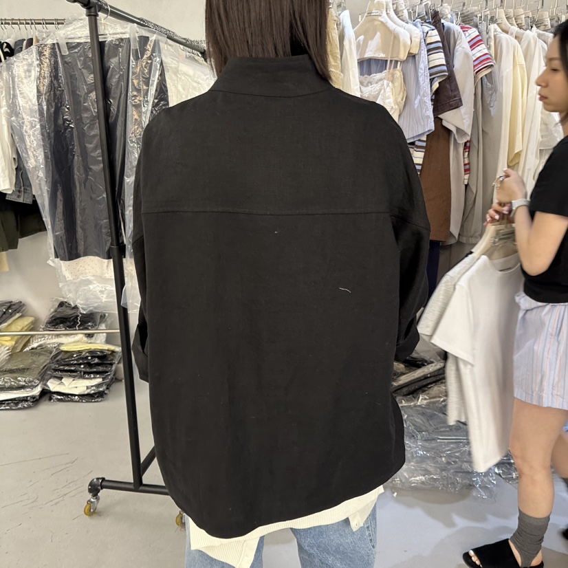 DOUBLE STANDARD/LE SMOKING/MAISONSTAFF韓國直郵實拍女士新品休閑夾克MAISONSTAFF夾克