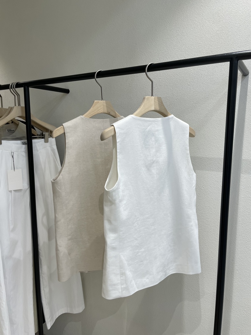 POSTMODERN韓國直郵女裝新品26夏季26春夏職業人氣熱賣馬甲POSTMODERN馬甲