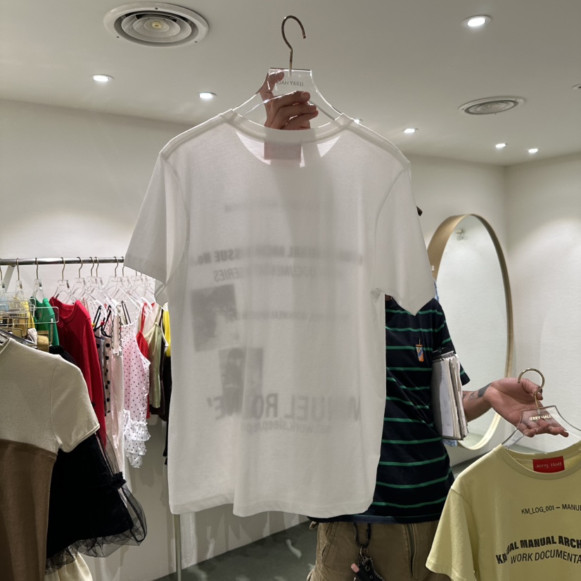 JERRY HALL-P韓國東大門直郵女士新款休閑職業26春夏T恤JERRY HALLT恤