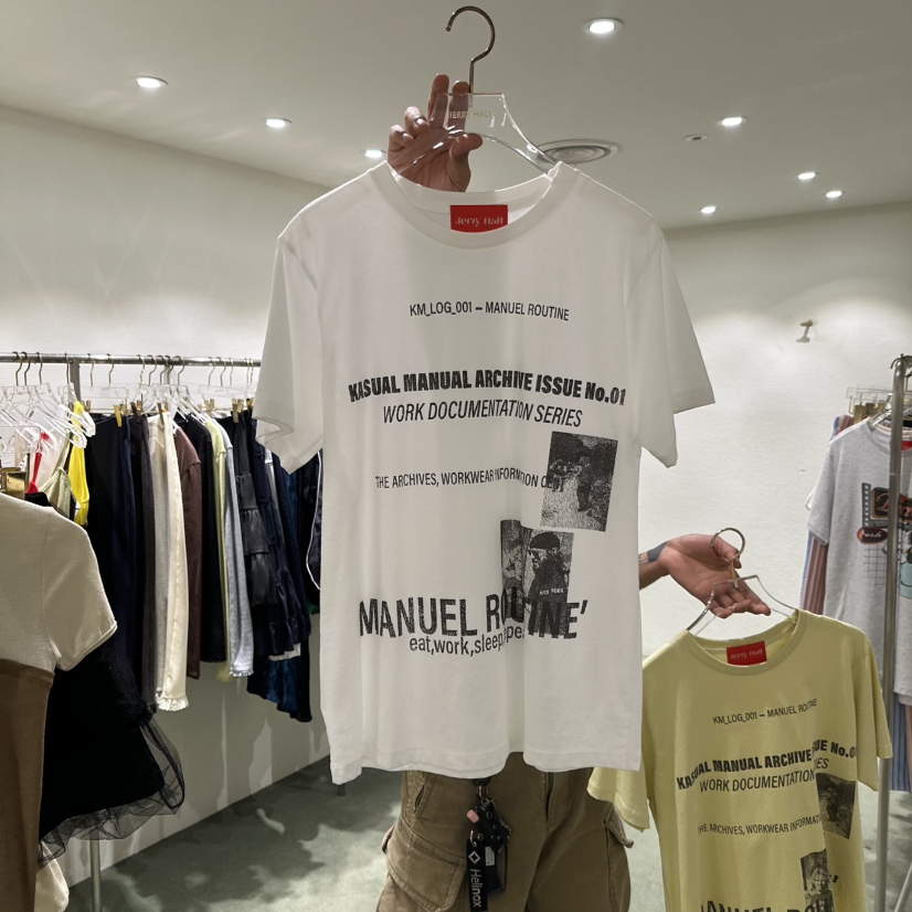 JERRY HALL-P韓國東大門直郵女士新款休閑職業26春夏T恤JERRY HALLT恤圖色1